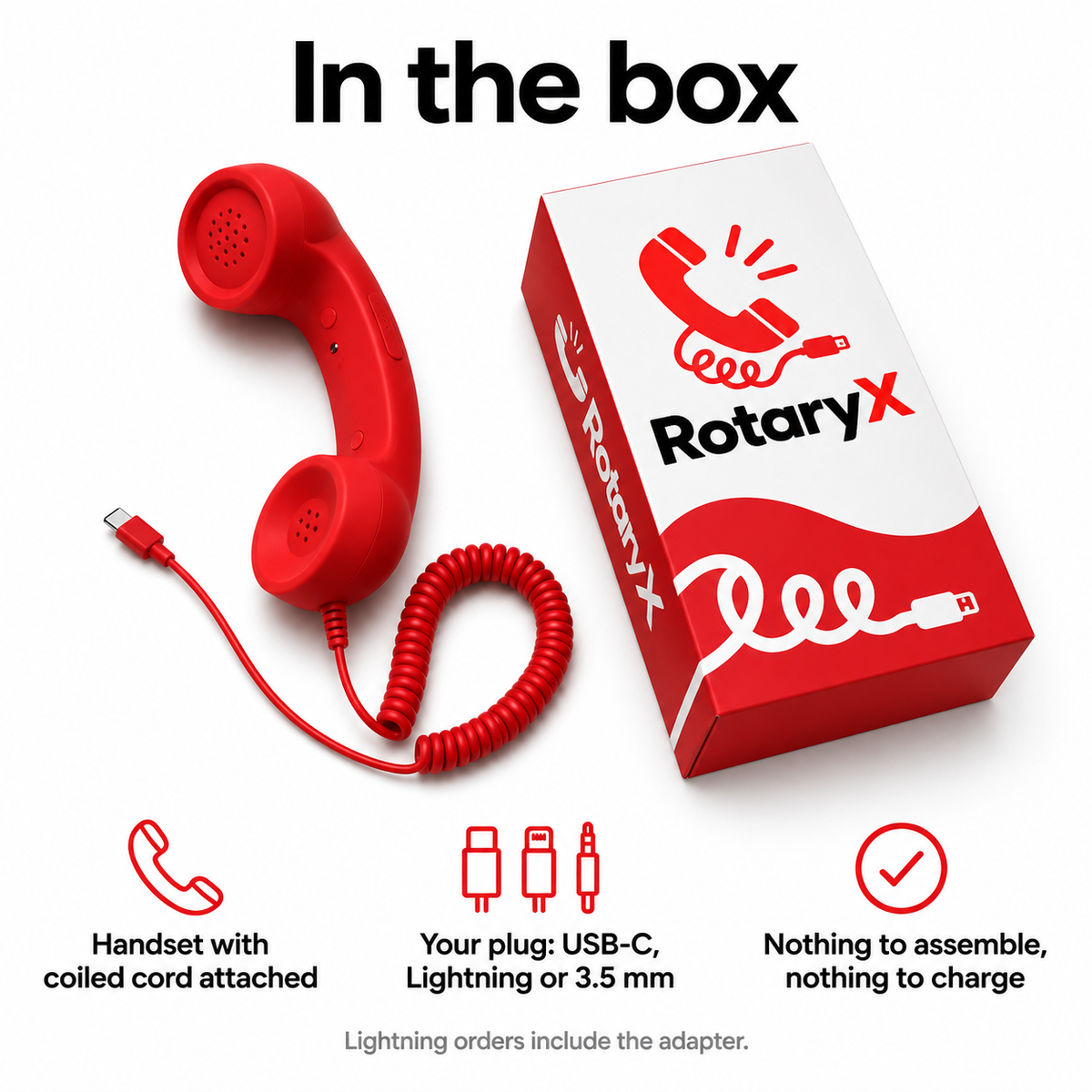 RotaryX Retro Handset